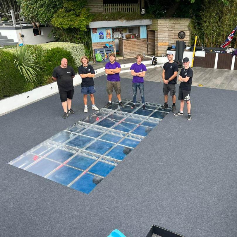 Swimming Pool Floors Photo