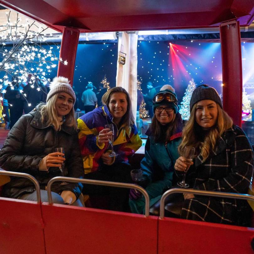 CSM MEDIA Ski Party Photo