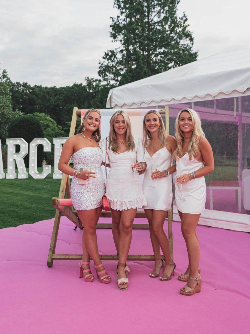 White & Pink 21st