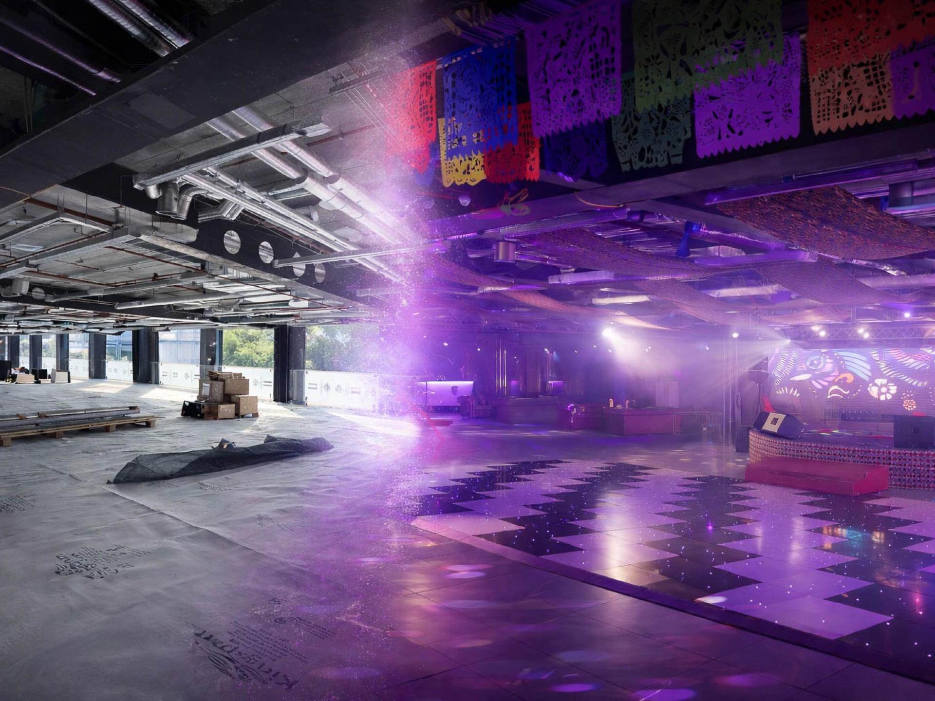 Venue Transformation Background